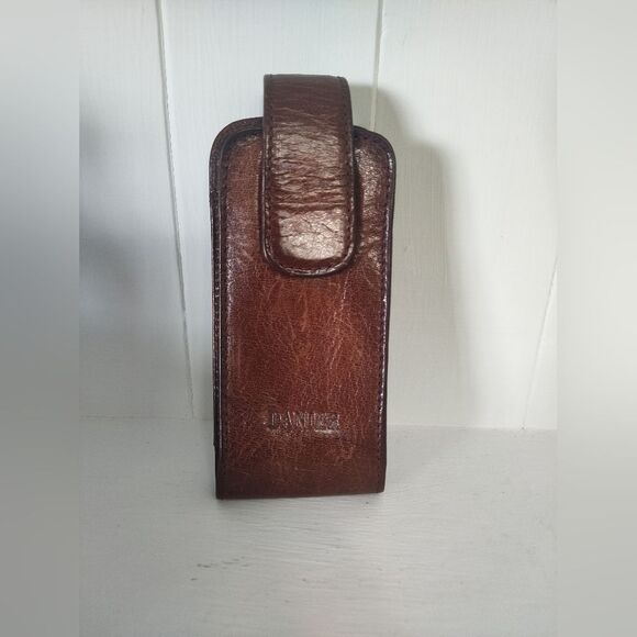 🏷Daniel Leather Vintage Eye Glass Case - Picture 1 of 3
